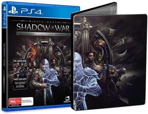 Middle-Earth Shadow Of War Gold Edition Steelbook - PS4 - Game