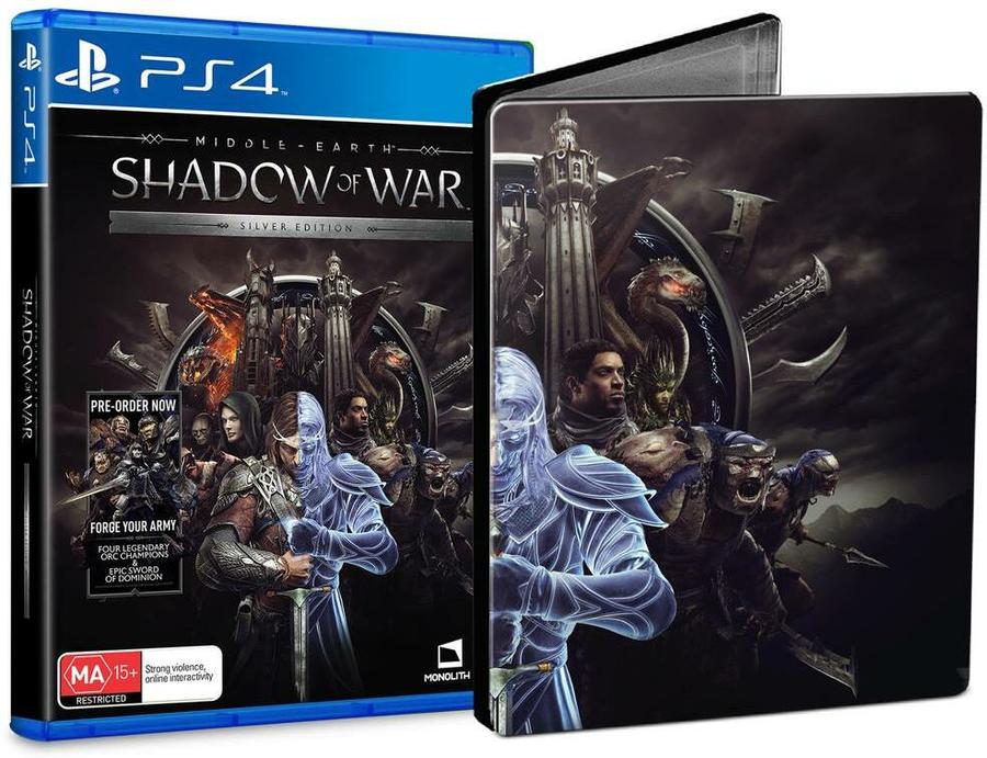 Xb1 Ps4 Pc Middle Earth Shadow Of War Steel Case Edition 9 Jb Hi Fi Ozbargain