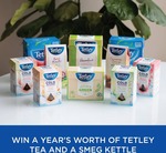 Win a Year’s Worth of Tetley Tea and a Brand New Smeg Kettle Valued at $279 from Tata Consumer Products Australia