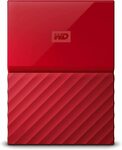 WD 2TB Red My Passport Portable Hard Drive - $89 Delivered @ Amazon AU