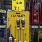 [VIC] Stanley 6 Pcs Screwdriver Set $5 @ Bunnings (Melton)