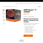 AMD Ryzen 9 3900XT - $845, Ryzen 7 3800XT - $665 @ F1TechComputers