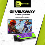Win an Acer 165hz Monitor and an alt customs 60% Gaming Keyboard from Vast.gg and alt customs