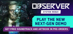 [PC] Steam - Observer: System Redux - Deluxe Edition $8.58 (80% OFF for >observer_ owners)
