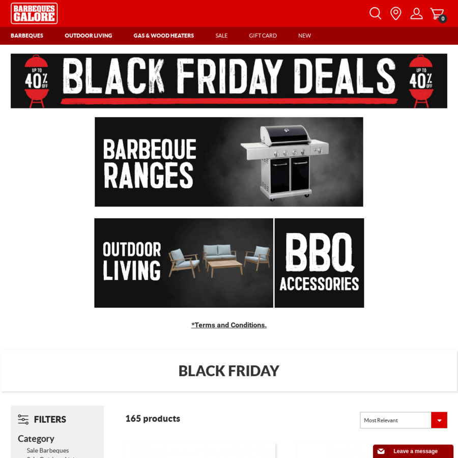 black friday bbq sale