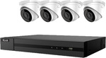 Hikvision Hilook 4x 4MP Turret Kit with 4CH NVR $589 (WAS $899) + Delivery @ Star Sparky Direct
