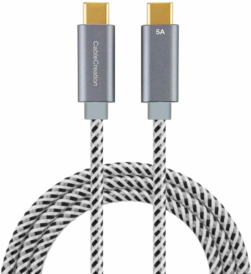 USBC USB 2.0 Charging Cable 100W 5A 9.90 + Delivery (0 with Prime