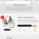 Jordaan 3 Speed Series Bicycle $798 (Was $898) @ Lekker Bikes