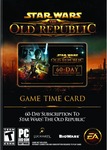 $23.26 - 60 Day Star Wars: The Old Republic Game Time Card (Cheaper Than Subscribing Directly)