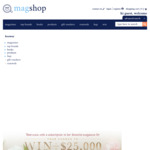 Win a Share in $25,000 Cash with Magshop