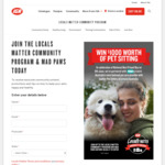 Win $1,000 Worth of Mad Paws Pet Sitter Vouchers from IGA