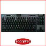 [Afterpay] Logitech G915 TKL LIGHTSPEED Mechanical Gaming Keyboard - GL Linear $243.95 Delivered @ Scorptec eBay