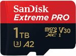 SanDisk Extreme Pro microSDXC Memory Card 1TB $345 Delivered @ Sunwood via Amazon AU