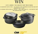 Win 1 of 4 Lodge Dutch Ovens + Skillets + Healthy Chef App Subscription + Cookbook (Worth $760) from Lodge Cast Iron Australia