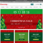 20% off Everything In-Stock (Exclusions Apply), 25% off $120+ Spend + Delivery ($0 with $99 Order) @ Koorong