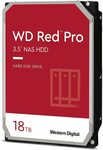 Western Digital 18TB Red Pro 3.5" NAS Hard Drive $630 + Delivery ($0 with Prime) @ Amazon US via AU
