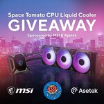 Win a MSI Coreliquid K360 Liquid CPU Cooler from Space Tomato