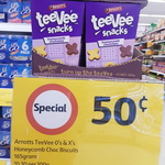 [NSW] Teevee Snacks (Birthday Cake, Honeycomb Chocolate) $0.50 Each @ Coles Broadway