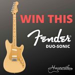 Win a Haworth Fender Duo-Sonic Guitar Worth $1,499 from Haworth Guitars