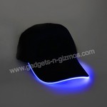 $6.99 Blue LED Light up Baseball Cap Rave Hat Party Supply Free Shipping