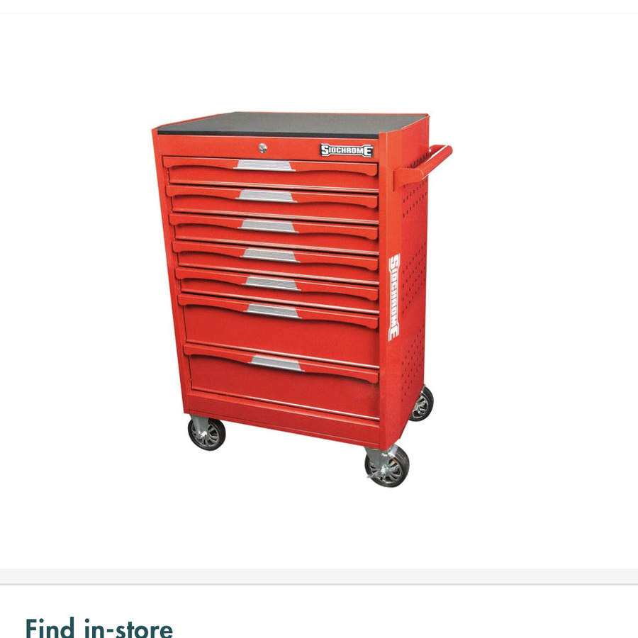 Sidchrome 7 Drawer Tool Trolley 350 332 50 With Powerpass Discount