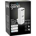 Mirabella Genio Wi-Fi Power Plug with Dual 2 USB Port $11.60 Clearance @ Woolworths (Selected Store)