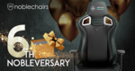 Win a noblechairs EPIC Mercedes-AMG Petronas Formula1 Team 2021 Edition Gaming Chair from noblechairs