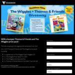 Win 1 of 3 The Wiggles and Thomas & Friends Prize Packs Worth $875 from Roadshow