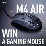 Win an ASUS TUF M4 Air Gaming Mouse from PLE Computers