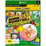 [PS4, XB1, XSX] Super Monkey Ball Banana Mania Launch Ed $29.95 (RRP $59.95) @ Gamesmen