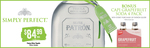 [ACT, NSW, QLD] Patron Silver Tequila 700ml with Bonus Capi 4 Pack - $84.99 @ Local Liquor (in-Store Only)