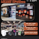 [NSW] $50 Gift Card to The First 100 Customers Each Day 1-4 September @ digiDirect Parramatta