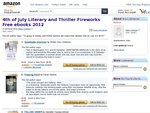 10 Free Literary/Thriller eBooks (Amazon Kindle) US 3-4 July