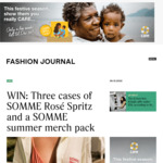 Win 3 Cases of SOMME Rosé Spritz and a SOMME Summer Merch Pack from Fashion Journal