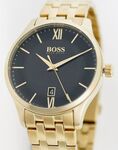 BOSS Black Dial Bracelet Watch in Gold $233.62 Shipped (Was $389) @ ASOS