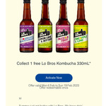 Collect 1 Free Lo Bros Kombucha 330ml @ Coles via Flybuys App (Activation Required)