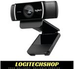 Logitech C922 Pro Stream Webcam $75 Delivered @ Logitechshop eBay