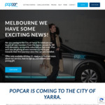 [VIC] Free Membership & No Subscription Fees for City of Yarra Residents, $240 Sign up Credit for First Journey @ Popcar