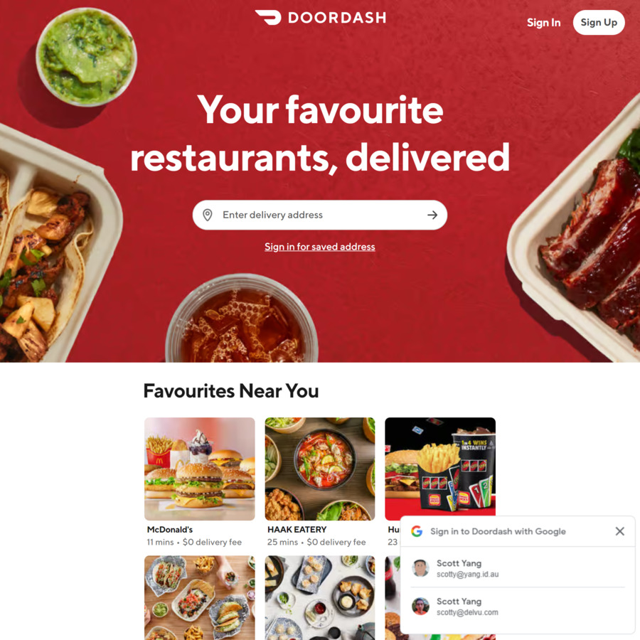 DoorDash - Ready, Set, Order: DoorDash and Australian Eateries Join Forces  to Bring You $1 Weekend Deals* You Can't Afford to Miss