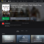 [XB1, XSX] Assassin's Creed Triple Pack: Black Flag, Unity, Syndicate $28.61 @ Xbox