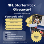 Win a NFL Starter Pack from Drip for Days