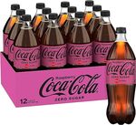 Coca-Cola Zero Sugar Raspberry Soft Drink 12 x 1.25L - $13.67 + Delivery ($0 with Prime/ $39 Spend) @ Amazon Warehouse