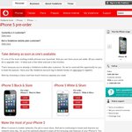 iPhone 5 Existing Vodafone Customers Ready for Upgrade $11 for Phone + $49 Cap (Old Plan)