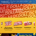 Double Credits - Load $60 Get $120, Load $100 Get $200, Load $200 Get $400 @ Timezone & Zone Bowling