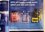 10% off Supercheap Auto & BCF $50/$100, Rebel $30/$50/$100 Gift Cards | Emergency Multitool with FlashLight $19.99 @ ALDI