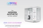 Win 2 x HYTE Y70 Touch Snow White Edition from HYTE