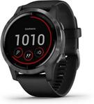 Garmin VivoActive 4 GPS Smart Watch Slate Black 299 Delivery