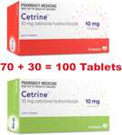 70x Cetirizine 10mg Tablets (Hayfever Relief, Exp. End Feb 2024) $6.99 Delivered @ PharmacySavings