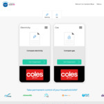 Get $25 Coles Giftcard for Comparing & Switching Electricity or Gas Supplier @ Canstar Blue Powered by Smartme