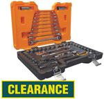 GearWrench 120 Piece ½” Drive Metric/SAE Socket & 90T Ratcheting Wrench Set $119 + Post ($0 C&C/in-Store/OnePass) @ Bunnings
